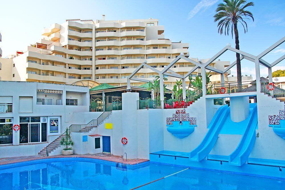 "Vive Benal Beach" Estudios Con Vistas Al Parque Acuatico ベナルマデナ エクステリア 写真