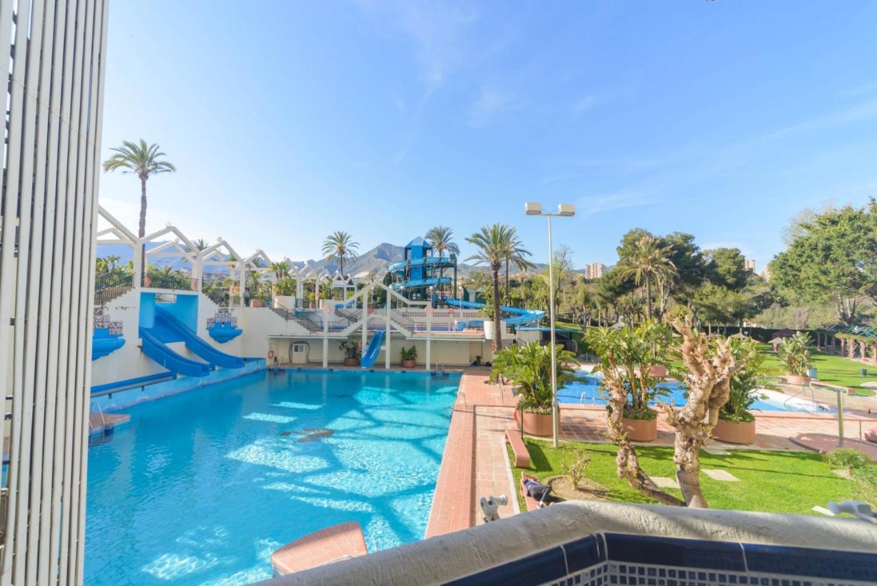 "Vive Benal Beach" Estudios Con Vistas Al Parque Acuatico ベナルマデナ エクステリア 写真