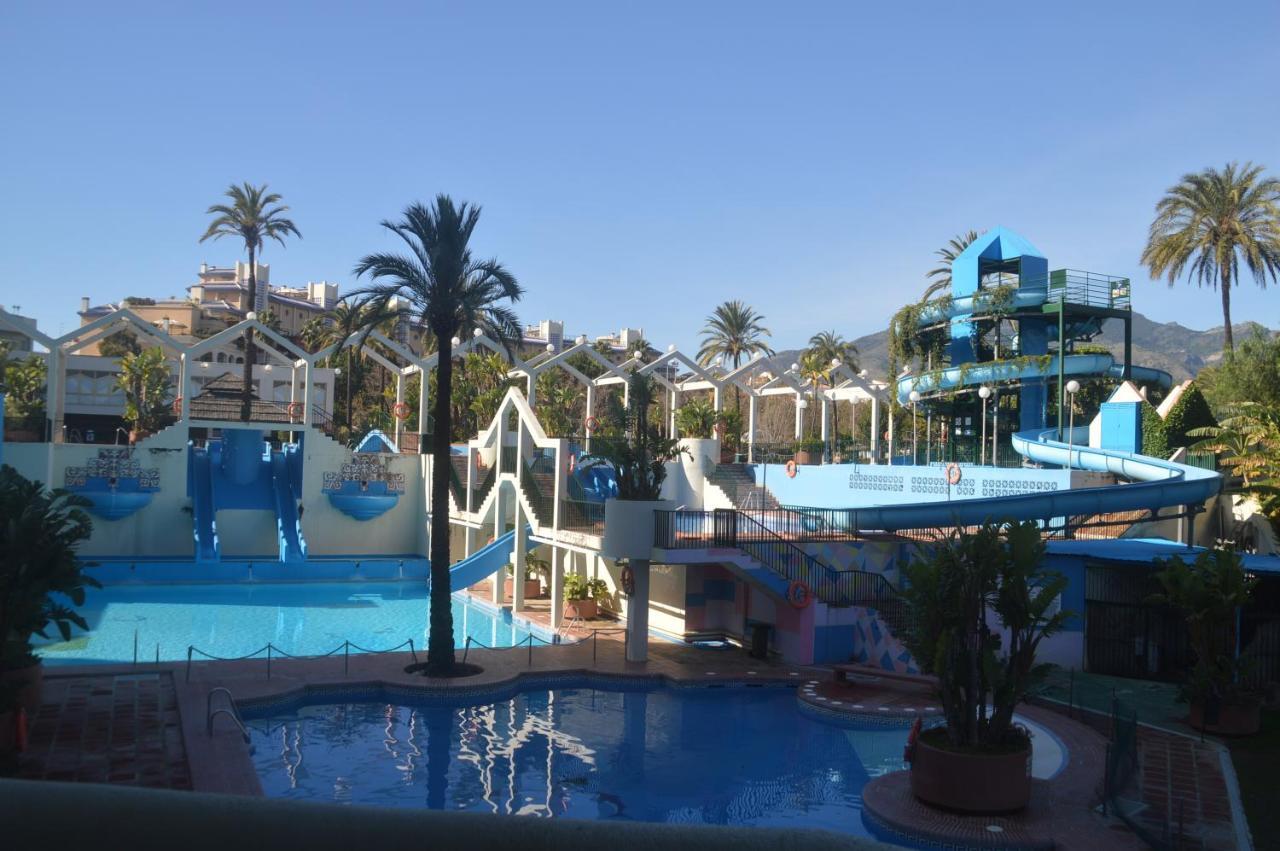 "Vive Benal Beach" Estudios Con Vistas Al Parque Acuatico ベナルマデナ エクステリア 写真
