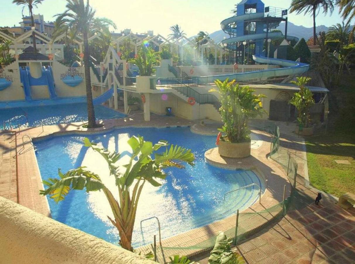 "Vive Benal Beach" Estudios Con Vistas Al Parque Acuatico ベナルマデナ エクステリア 写真