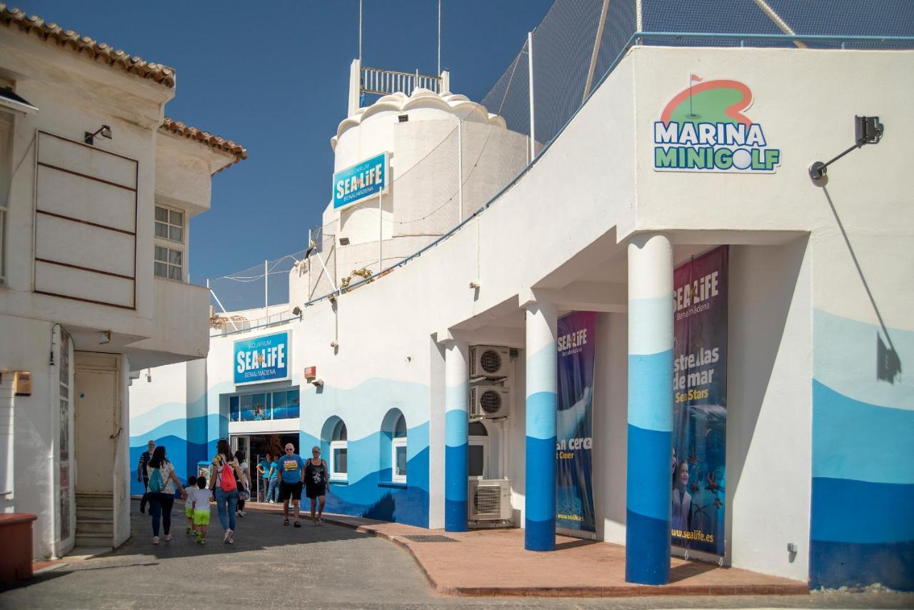 "Vive Benal Beach" Estudios Con Vistas Al Parque Acuatico ベナルマデナ エクステリア 写真